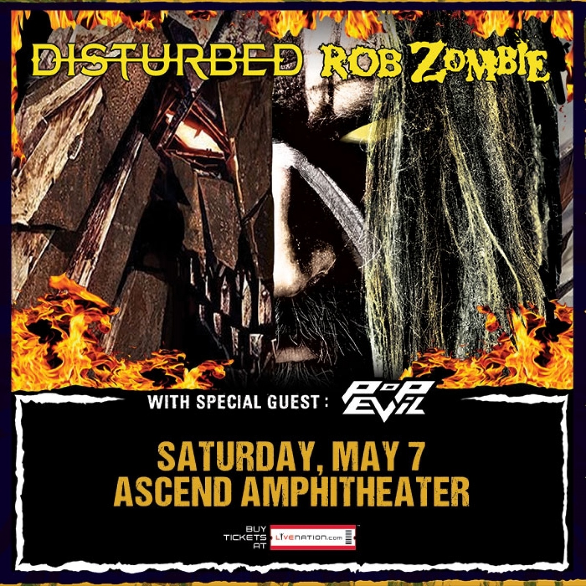 Disturbed and Rob Zombie: Register-To-Win