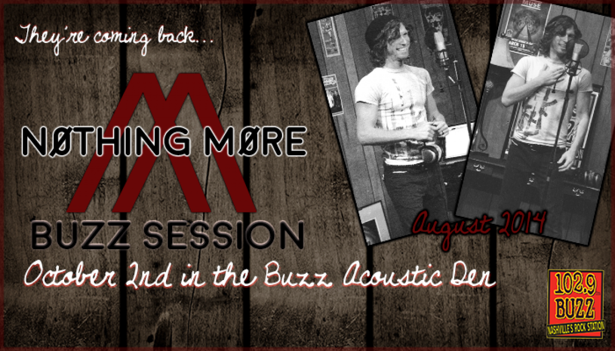 Nothing More Buzz Session: Register-To-Win