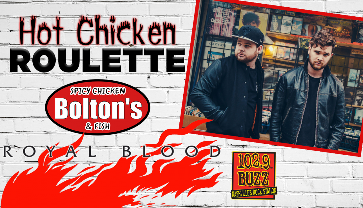 'Hot Chicken Roulette' with Royal Blood: Register-To-Win