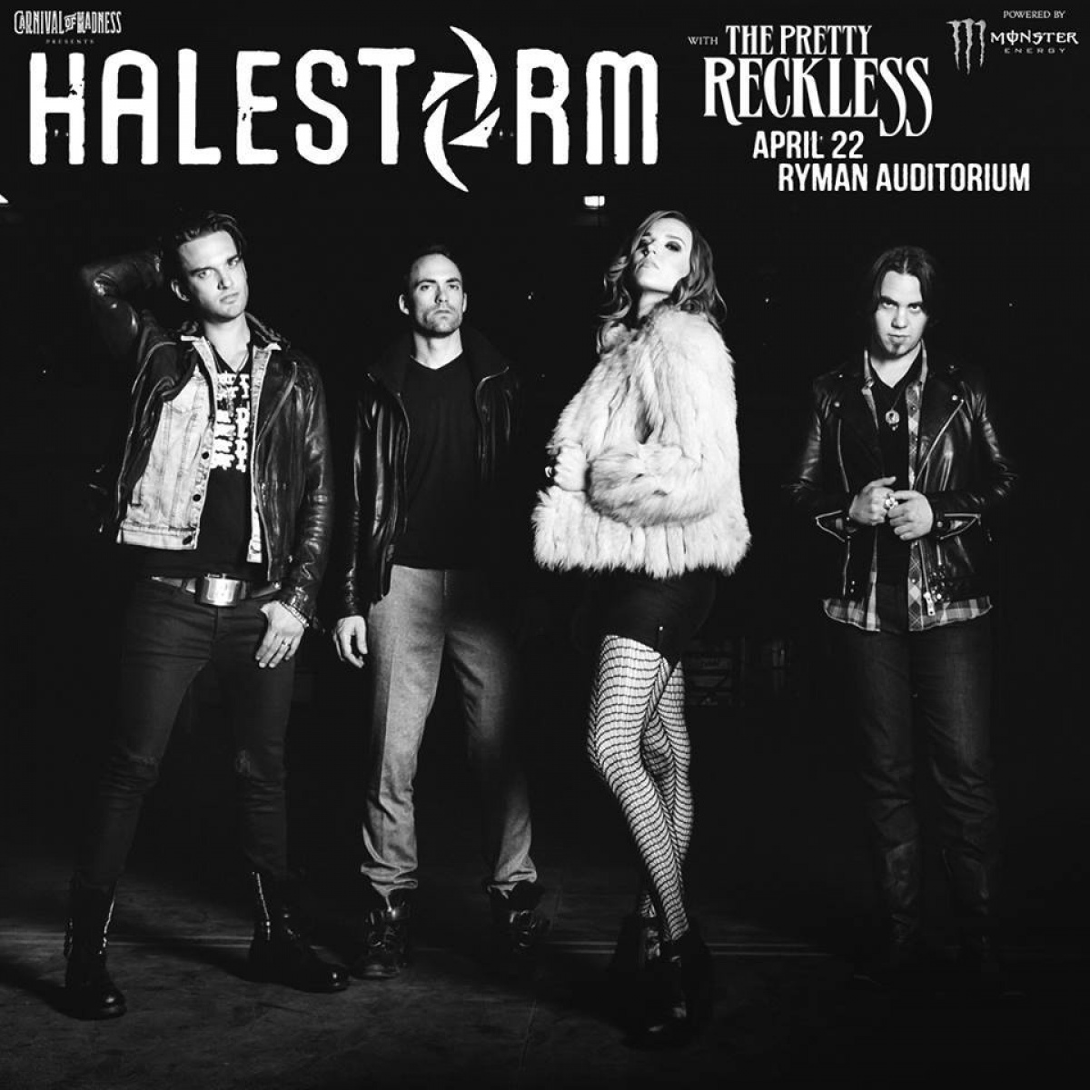 Halestorm/The Pretty Reckless – Register-To-Win