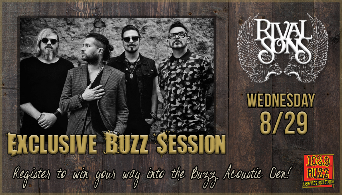 Rival Sons Buzz Session: Register-To-Win