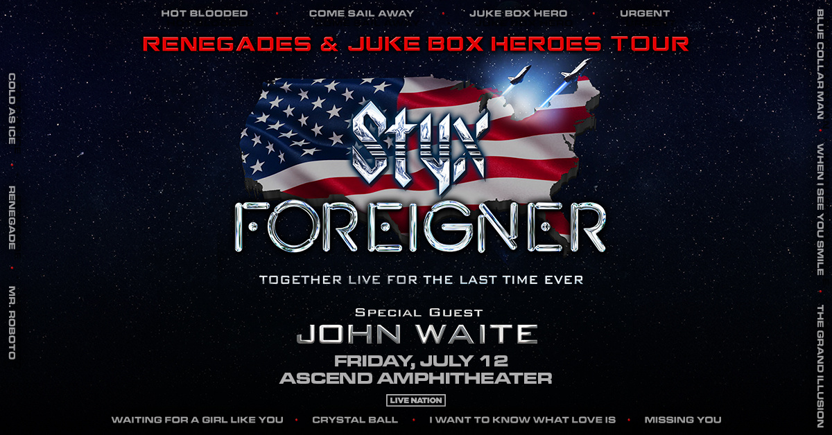 Styx + Foreigner