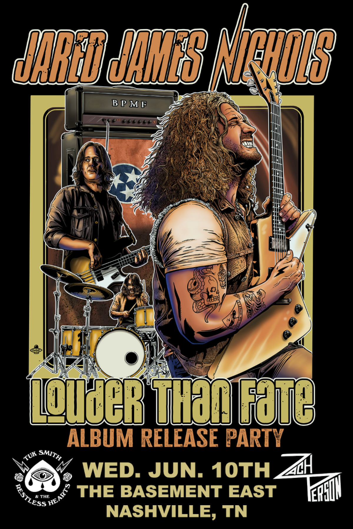 Louder Than Fate Album Release Party - Jared James Nichols