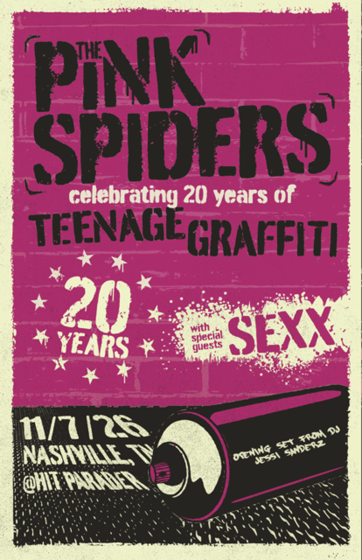 The Pink Spiders